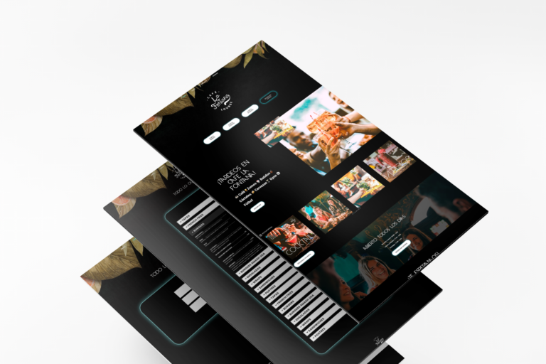 Diseño web para La Fontana, restaurante y lounge en Valencia desarrollado por 14soles