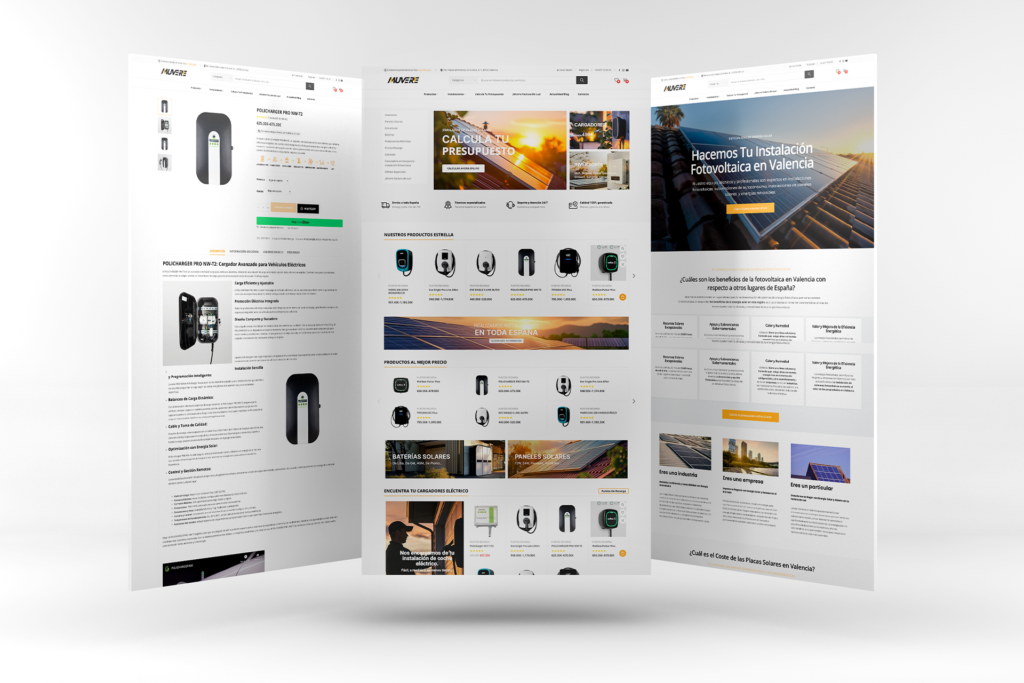 Diseño web a medida para la empresa muvere