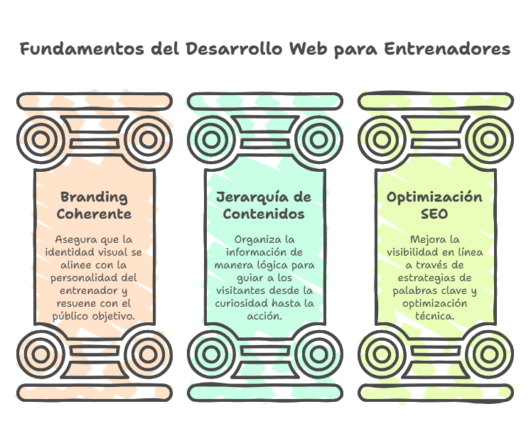 Fundamentos del desarrollo web para entrenadores personales