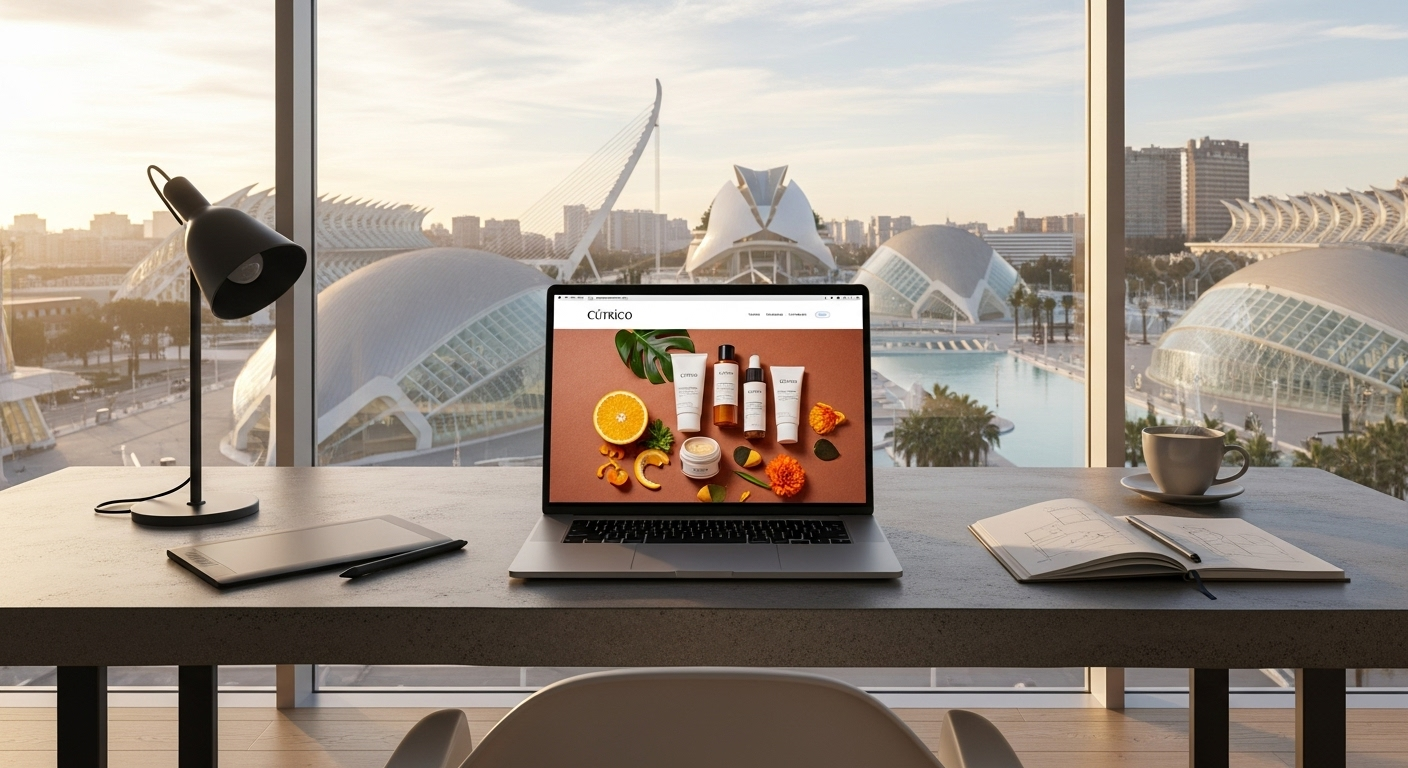 Diseño web en Valencia para marcas locales con identidad visual atractiva