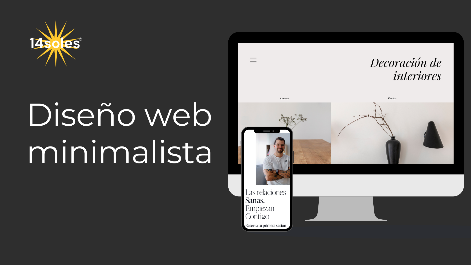 Diseño web minimalista para negocios en Massanassao