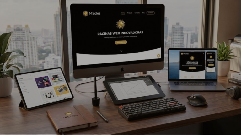 Ejemplo de rediseño profesional tras renovar una página web en 2026