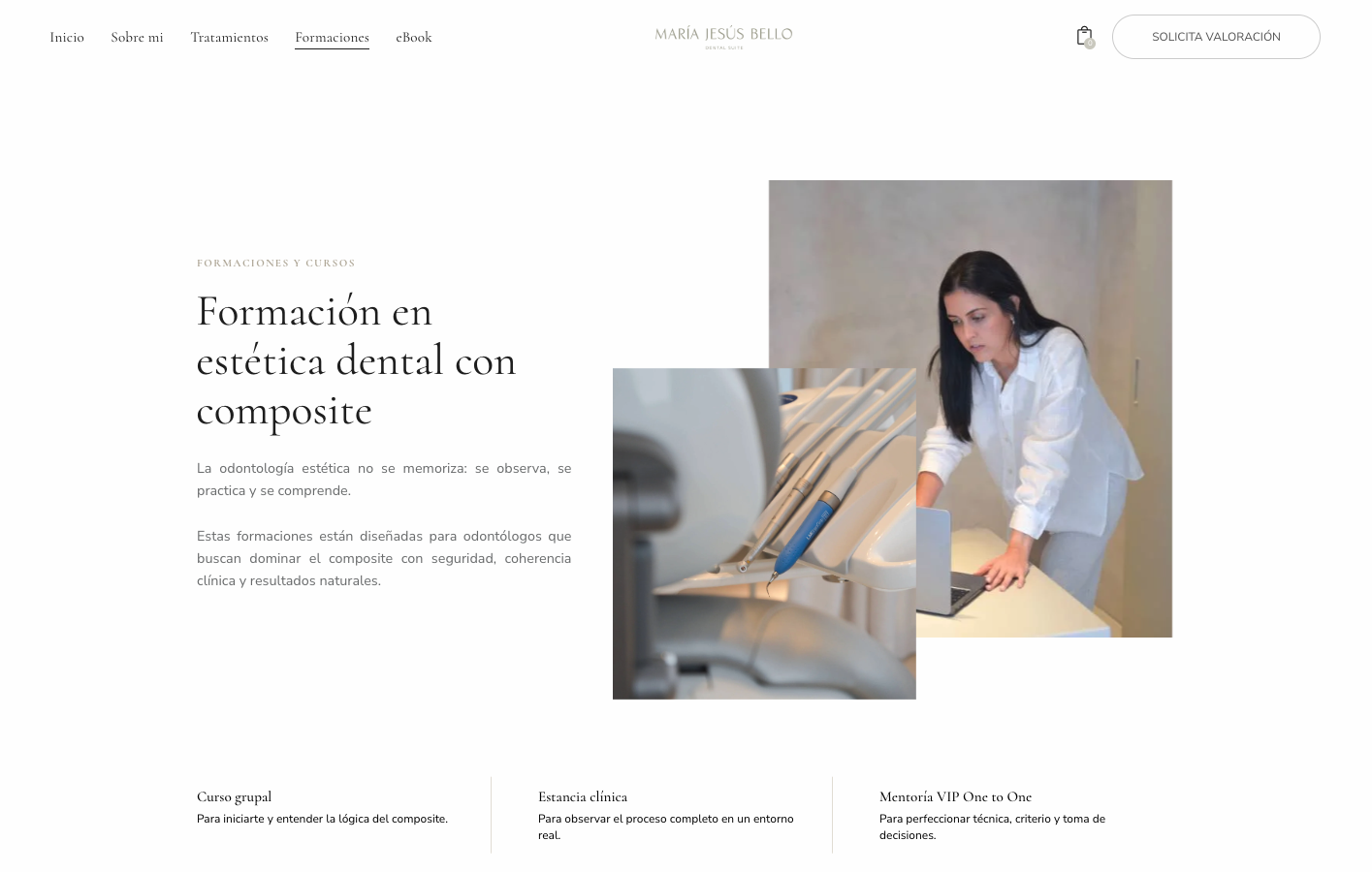 Diseño web para clínicas dentales