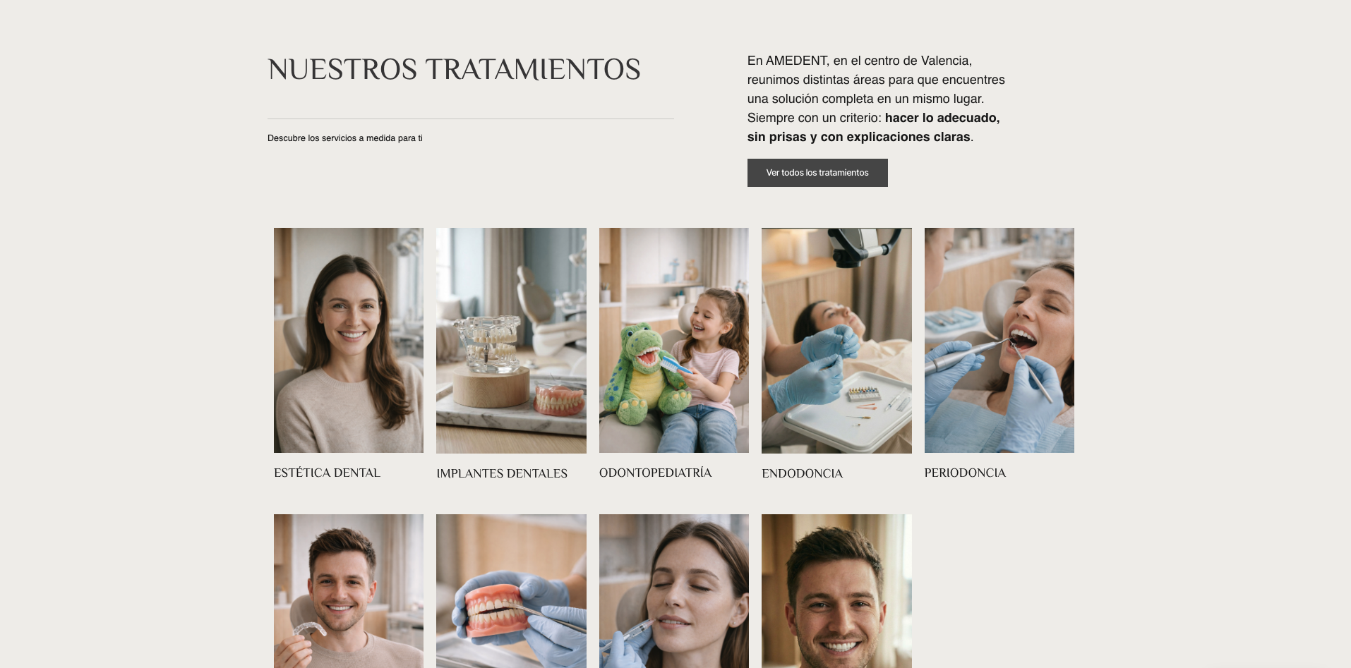 Diseño web para clínicas dentales