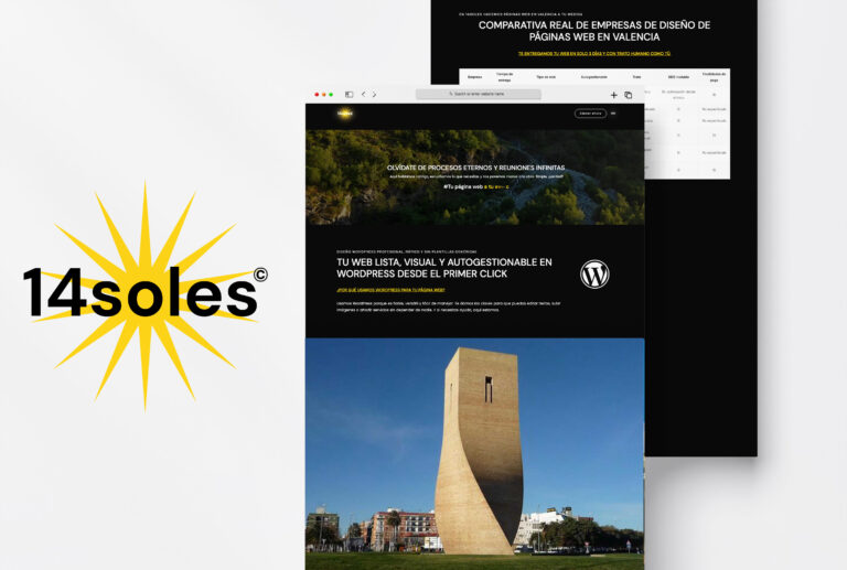 Diseño web en Alaquàs — Expertos en Diseño Web Valencia y SEO (14soles)