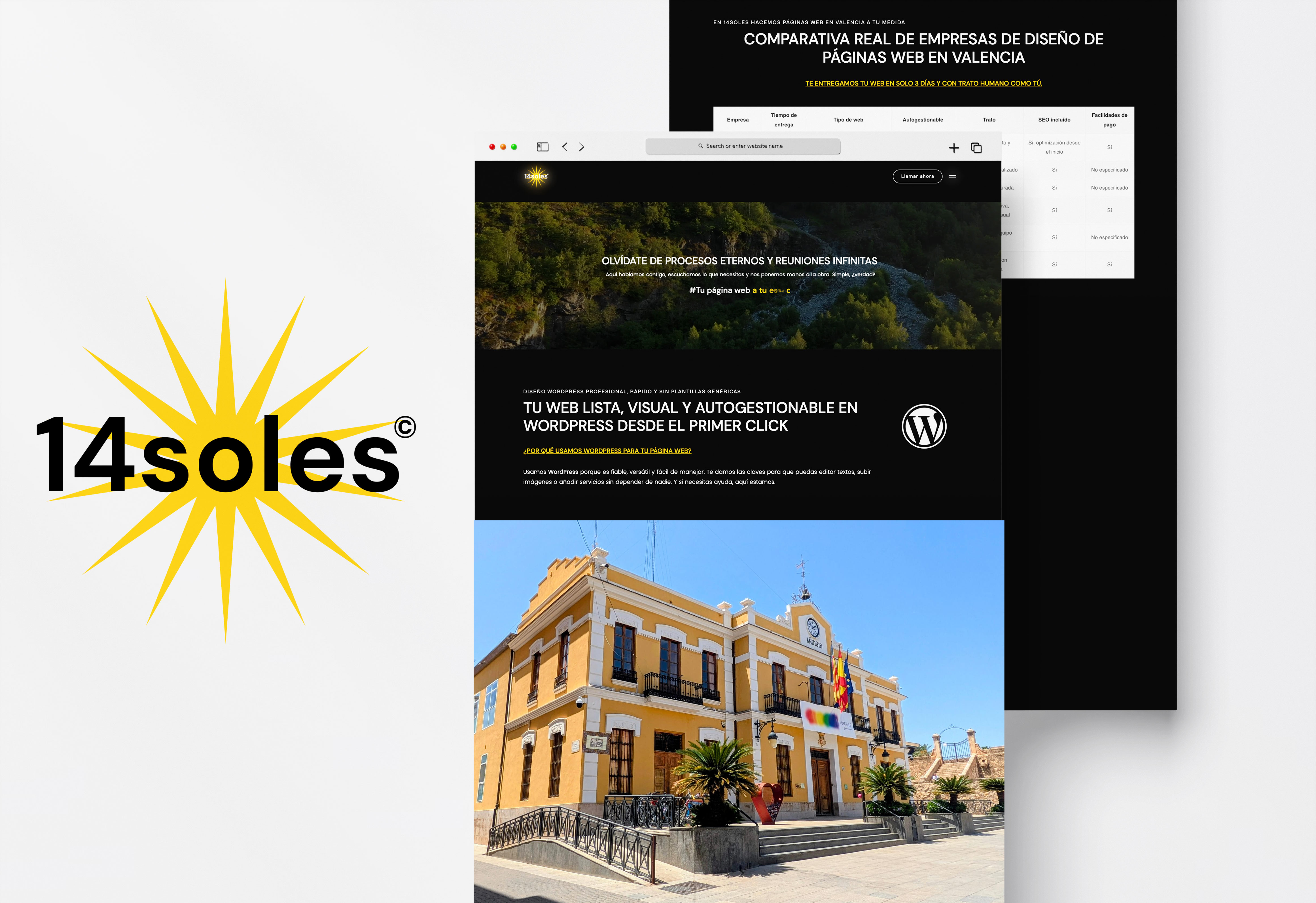 Página web profesional para negocio en L'Elianao