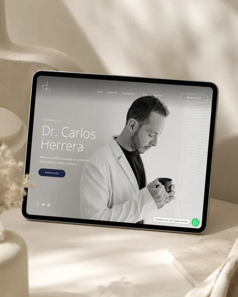 SEO técnico y analítica de datos para clínicas estéticas