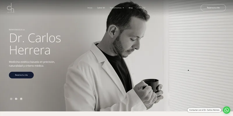 Diseño web Dr. Carlos Herrera