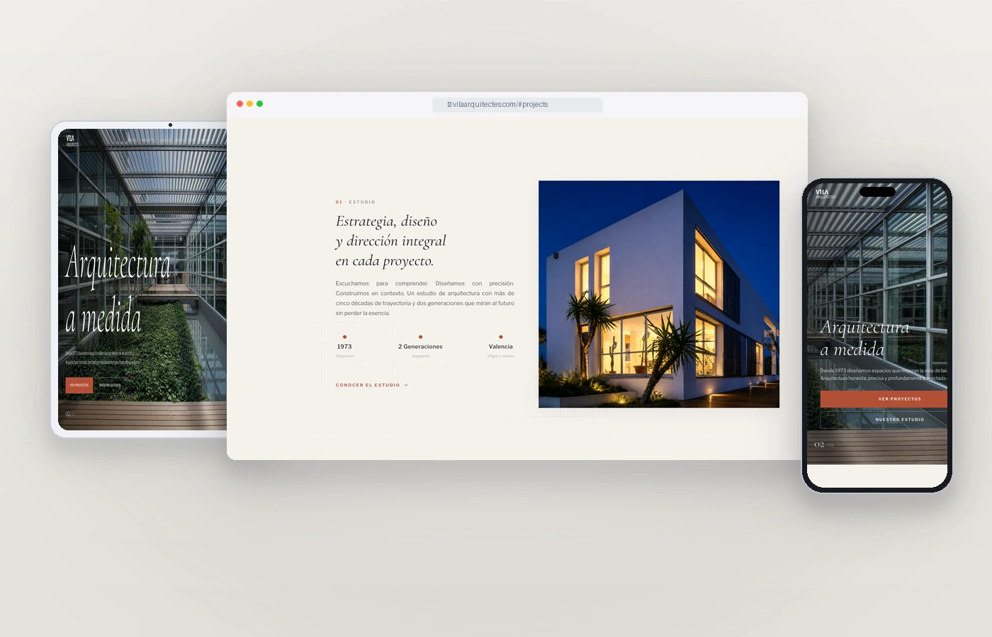 Catálogo de proyectos y manifiesto de Vila Arquitectes