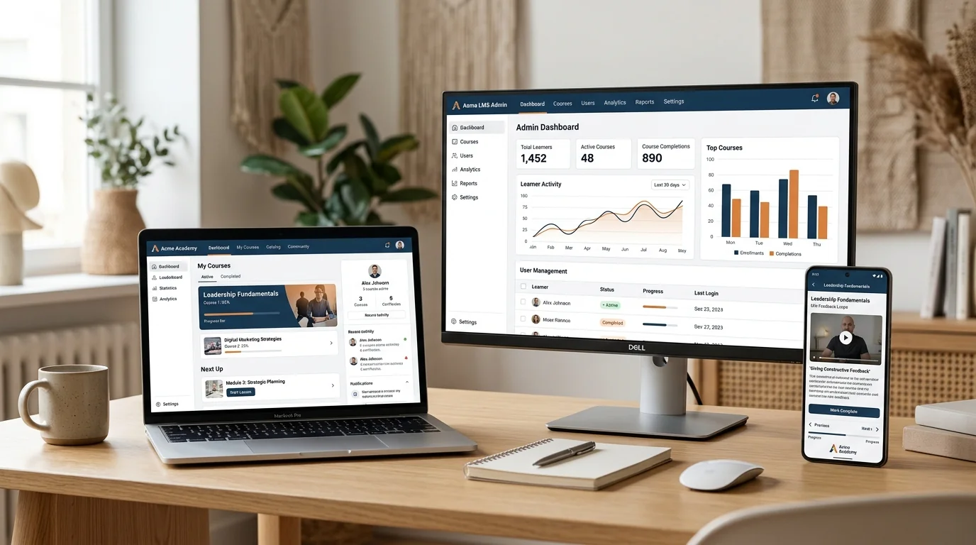 Plataforma de formación online desarrollada por 14soles
